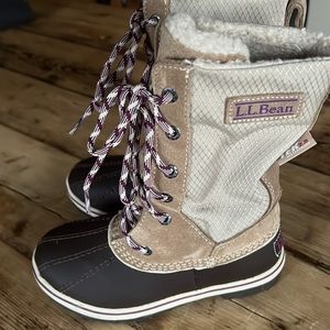 Ll Bean Girls Snow Boots - Size 12 Tek2.5